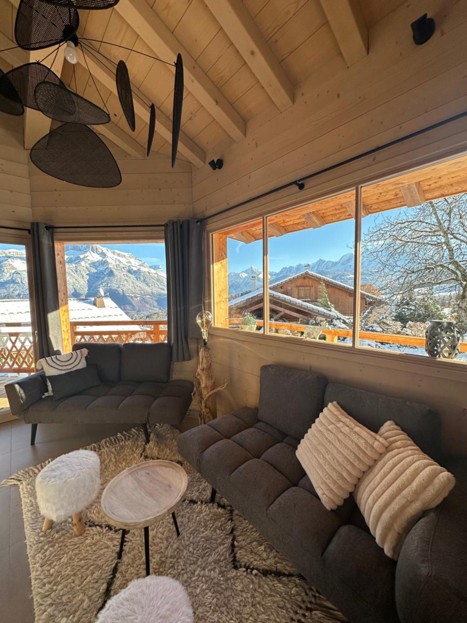 Вилла Chalet Neuf La Perle Du Perron Кордон Экстерьер фото